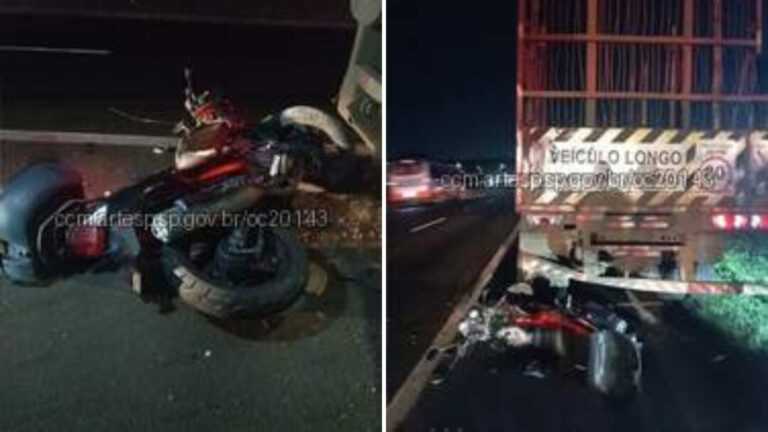 motociclista-de-42-anos-morre-apos-atingir-a-traseira-de-caminhao-na-anhanguera,-em-americana