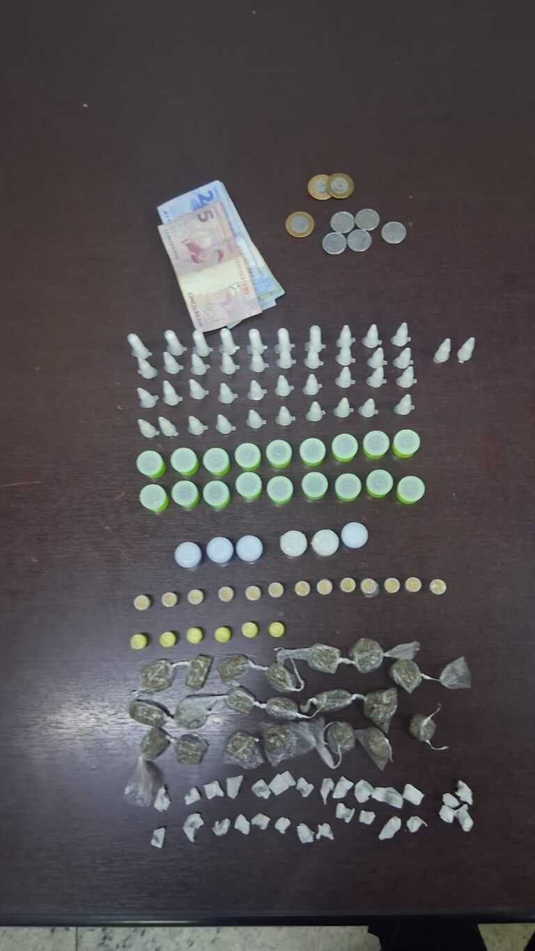 guarda-municipal-apreende-133-porcoes-de-drogas-em-operacao-na-praia-azul,-em-americana