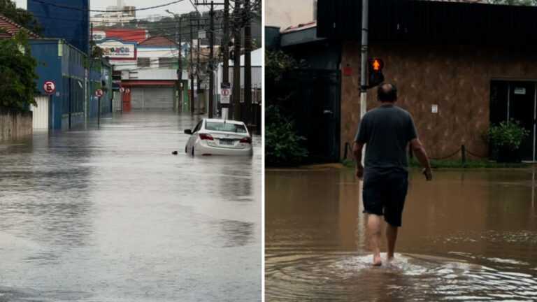 ‘Hoje é um dia difícil’: alagamentos deixam moradores ilhados no Jardim Santana, em Americana ‘hoje-e-um-dia-dificil’:-alagamentos-deixam-moradores-ilhados-no-jardim-santana,-em-americana