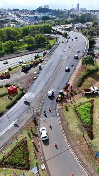 Reforma do Viaduto Centenário avança com alargamento de faixa reforma-do-viaduto-centenario-avanca-com-alargamento-de-faixa